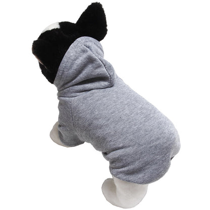 Pet Clothing Puppy Clothes Simple Tide Brand 5 Specifications 5 Color Solid Color