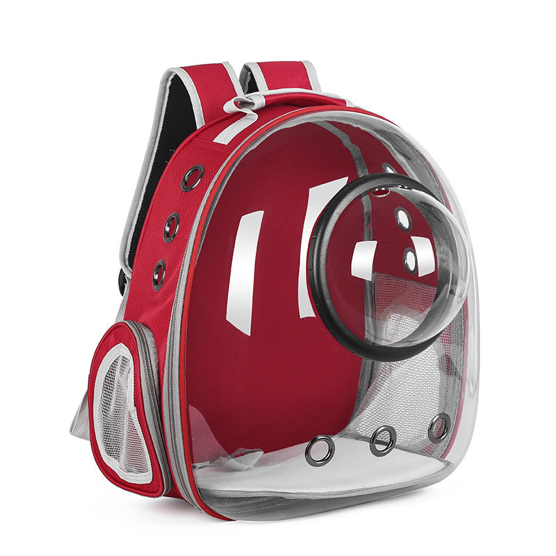 New Transparent Cat Bag Pet Cabin Cat Backpack Dog Backpack Cat Cage Cat Bag Outgoing Portable Backpack