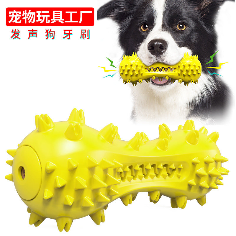 New Product Explosion Amazon Dog Toothbrush Sound Molar Stick Dog Toy