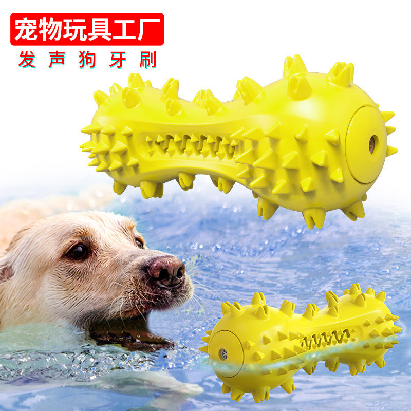 New Product Explosion Amazon Dog Toothbrush Sound Molar Stick Dog Toy