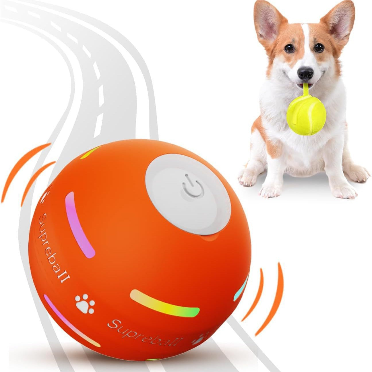 Cross-border New Products Gravitational Smart Jumping Ball Cat And Dog Toys Rolling Pet Ball Dog Toys Electric Smart Pet Ball