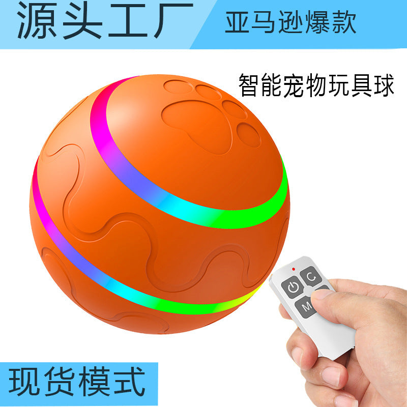 Cross-border New Products Gravitational Smart Jumping Ball Cat And Dog Toys Rolling Pet Ball Dog Toys Electric Smart Pet Ball